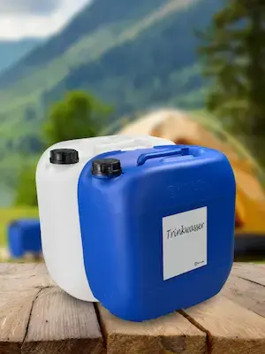 kanister-zelt-blau-weiss