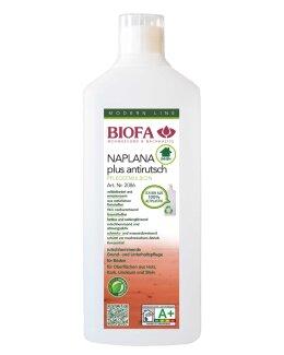 Biofa Naplana Pflegeemulsion Plus Antirutsch, 1 Liter