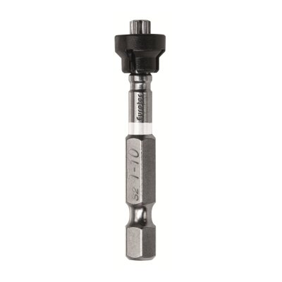 Eurotec Torx Magnet TX-Lang-Bit 1/4" x 50 mm TX 10 weiß