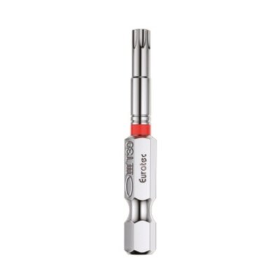 Eurotec Torx TX-Lang-Bit 1/4" x 50 mm Edelstahl TX 30 rot