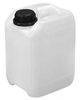 5 Liter Kanister inkl. Deckel, DIN45, naturfarben, HDPE, 14,00 €