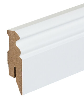 Kosche Sockelleiste MDF 1.1 Altberliner / Hamburger Profil 16 x 58 x 2500 mm