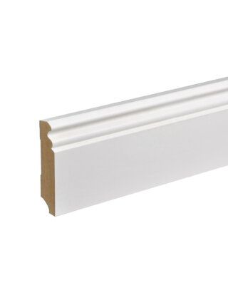 Kosche Sockelleiste MDF 1.1 Altberliner / Hamburger Profil 16 x 115 x 2500 mm