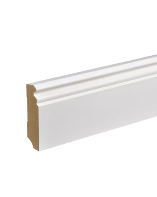 Kosche Sockelleiste MDF 1.1 Altberliner / Hamburger Profil 19 x 80 x 2500 mm