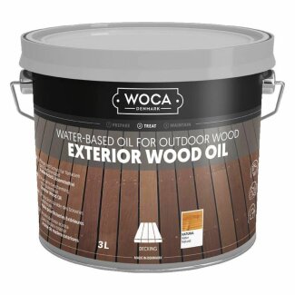 WOCA Exterior Öl, Anthrazit 3 Liter