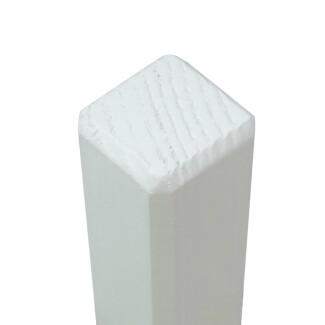 Trevendo Eckstäbe RAL9010 lackiert, 22 x 22 x 65 mm