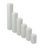 Trevendo Eckstäbe RAL9010 lackiert, 22 x 22 x 65 mm