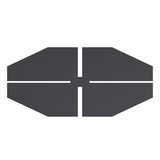 Trevendo Trittschallpad Typ C, 175 mm, 25er-Pack