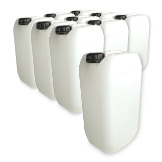 12 Stück Leerkanister aus HD-PE, DIN 61, natur (15...