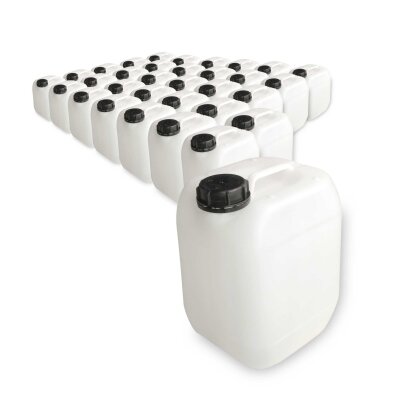 45 Stück Leerkanister aus HD-PE, DIN 51, natur (5 Liter)