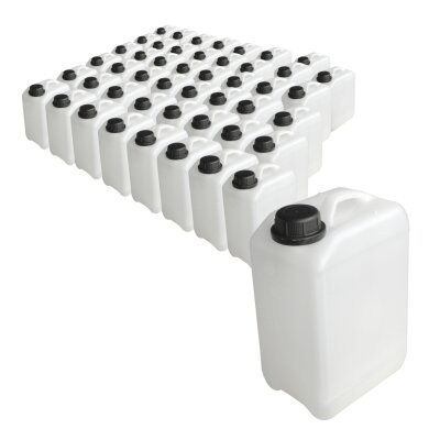 70 Stück Leerkanister aus HD-PE, DIN 45, natur (3 Liter)