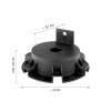 50 Stück Eurotec Minifoot / Eco S Verstellfüße Stelzlager aus Hartkunststoff 2,5 - 4,0 cm