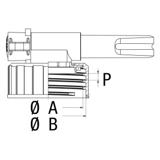 Fluxx Ausgie&szlig;h&auml;hne AH 13 mm / DIN 45