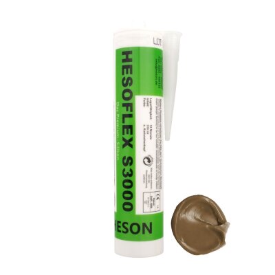 Heson Hesoflex S 3000 Silikon A27, Mittelbraun