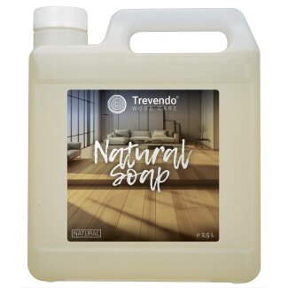 Trevendo Woodcare Holzbodenseife Natur, 2,5 Liter