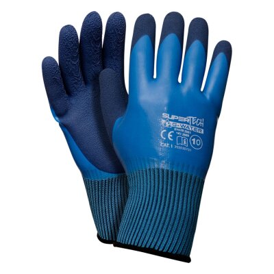 SuperTech G-Water Arbeitshandschuhe, Größe 8