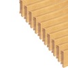 25m Trevendo® Sockelleiste Eiche furnierummantelt matt lackiert 16 x 58 x 2500 mm