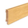 25m Trevendo® Sockelleiste Eiche furnierummantelt matt lackiert 16 x 58 x 2500 mm