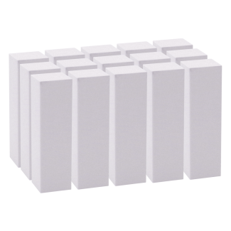 Trevendo Eckstäbe E4: 20 x 20 x 99 mm, RAL9010, 15er Pack