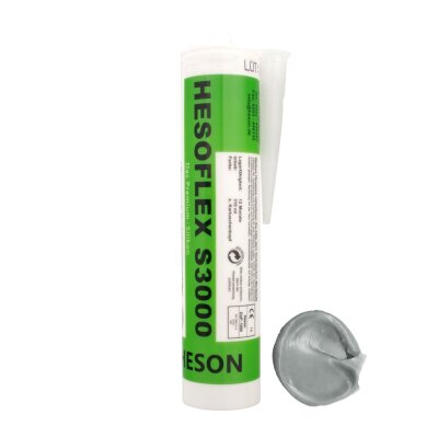 Heson Hesoflex S 3000 Silikon A62, Silbergrau