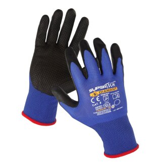 Super Tech Diamant Arbeitshandschuhe, Größe 7