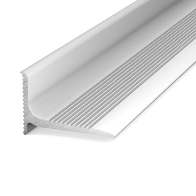 Prinz Wandanschlussprofil Nr. 290, 100 cm silber