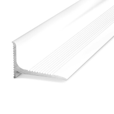 Prinz Wandanschlussprofil Nr. 290, weiß pulverbeschichtet, 100 cm