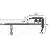 Prinz DESIGN-STEP Treppenkantenprofill Nr. 330, 100 cm