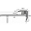 Prinz DESIGN-STEP Schraubprofil Nr. 331, 100 cm