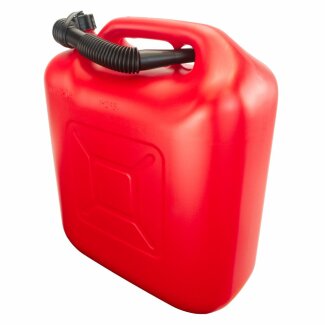 Kraftstoffkanister rot f&uuml;r Benzin und Diesel, 20 Liter