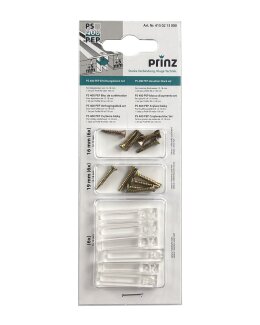 Prinz PS 400 PEP Erhöhungsblocks, 6er-Set, Edelstahl matt
