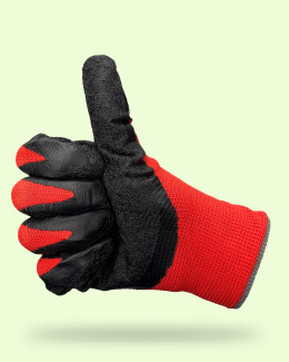 WS-Pro Grip RSL Arbeitshandschuhe, Größe 8