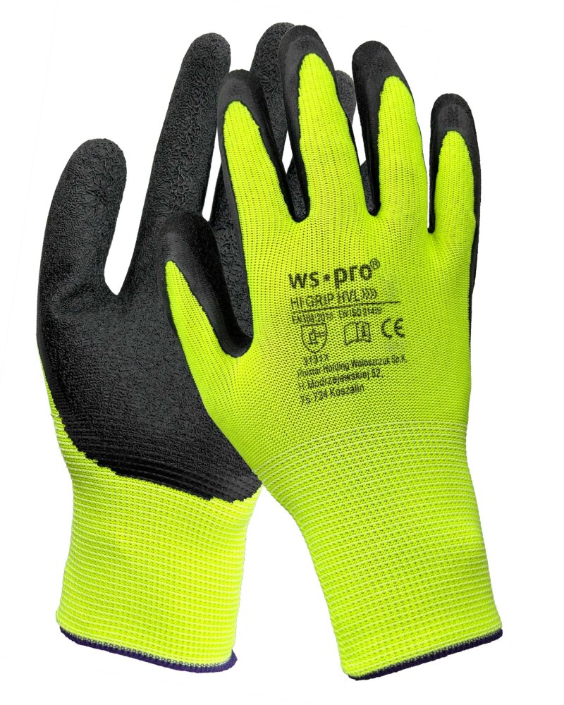 Vgo Winter-Arbeitshandschuhe Aus Schweinsleder – Warm Bis 0°C, Mit Fleece-Futter, Für Bau & Outdoor