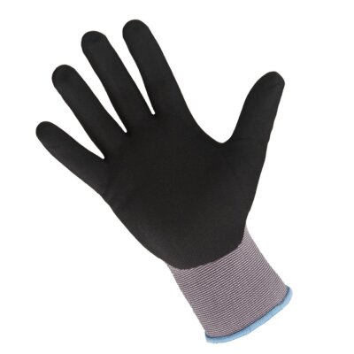 Feinstrick Handschuh Mit Soft-PU Beschichtung, Weiss - HASE - 509520