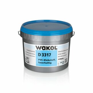WAKOL D 3317 PVC-Klebstoff, faserhaltig 14 kg