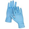 Showa 7500PF EBT Einweghandschuhe, Blau, 100er-Box, biologisch abbaubar XXL