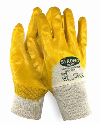 Stronghand 0550 Yellowstar Arbeitshandschuhe, Größe 6