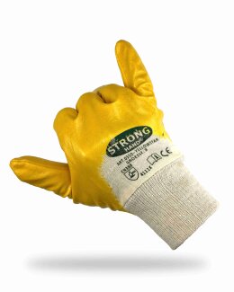 Stronghand 0550 Yellowstar Arbeitshandschuhe, Größe 6