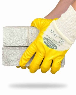 Stronghand 0550 Yellowstar Arbeitshandschuhe, Größe 6