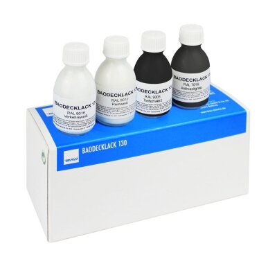 Reparaturlack für Sockelleisten, 30 ml, tiefschwarz RAL 9005