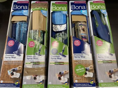 Spray Mop für lackiertes Parkett