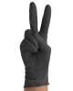 Nitril Einweghandschuhe, 100er Box, schwarz, Größe S