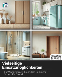 Wandpuffer Bob, selbstklebend, weiß