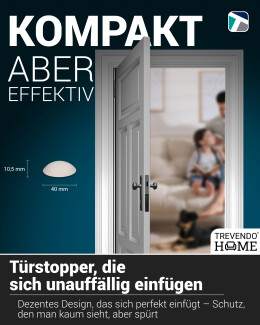 Wandpuffer Bob, selbstklebend, weiß, 40 mm