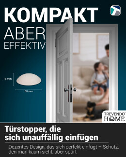 Wandpuffer Bob, selbstklebend, weiß, 60 mm