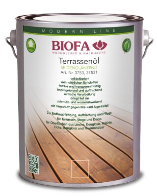 Biofa Terrassenöl, farblos, 2,5 Liter