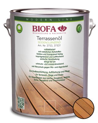 Biofa Terrassenöl, teak, 2,5 Liter