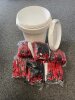 40 Liter Leereimer inkl. 84 Paar Latex Arbeitshandschuhe