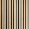 Akustikpaneele 19 x 561 x 2400 mm Eiche natur furniert