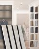 Akustikpaneele 19 x 561 x 2400 mm Eiche weiß Verona